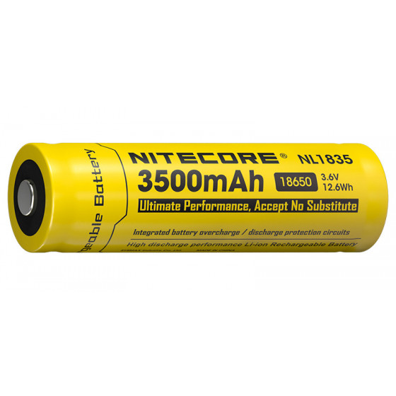 NITECORE - NCNL1835 - ACCUS LI-ION 18650 - 3500MAH
