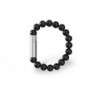 Les Fines Lames BRACCIALE PUNCH STAINLESS STEEL ONYX - S